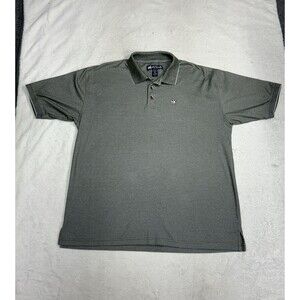 Vintage Big Dogs Green Polo Shirt Embroidered Logo Men's Size XL